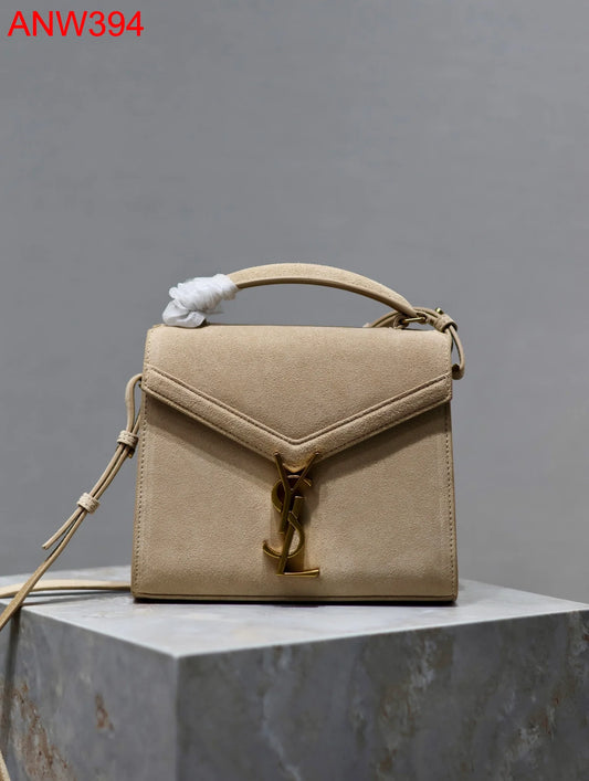 YSL Cassandra Suede bag