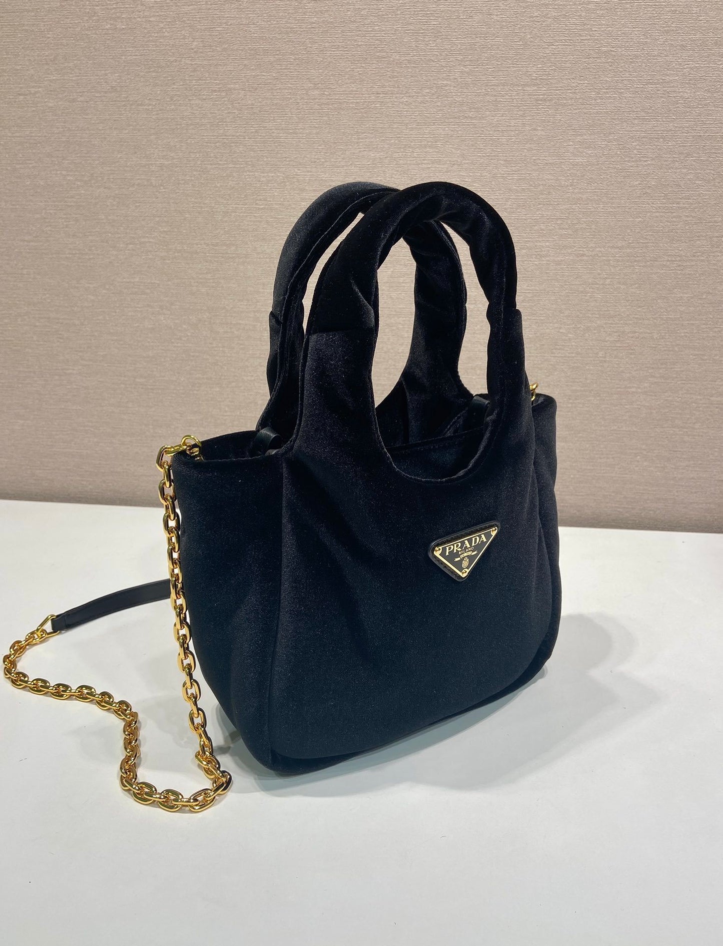 Prada Velvet Mini Padded