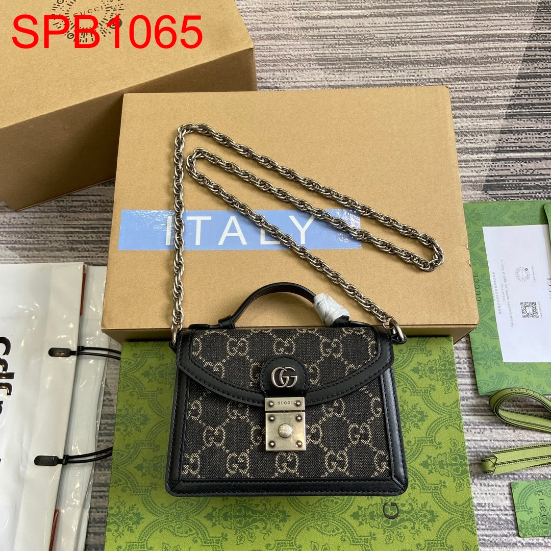 Gucci Horsebit Top Handle Bag