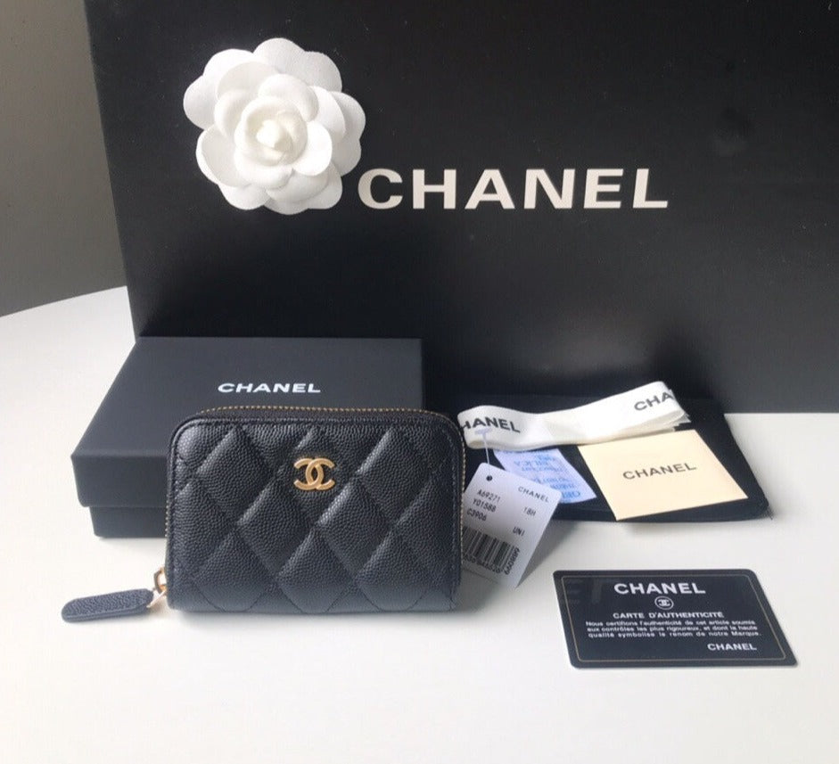 Chanel mini wallet