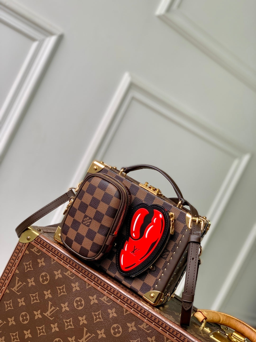 Louis Vuitton Sawagani Trunk