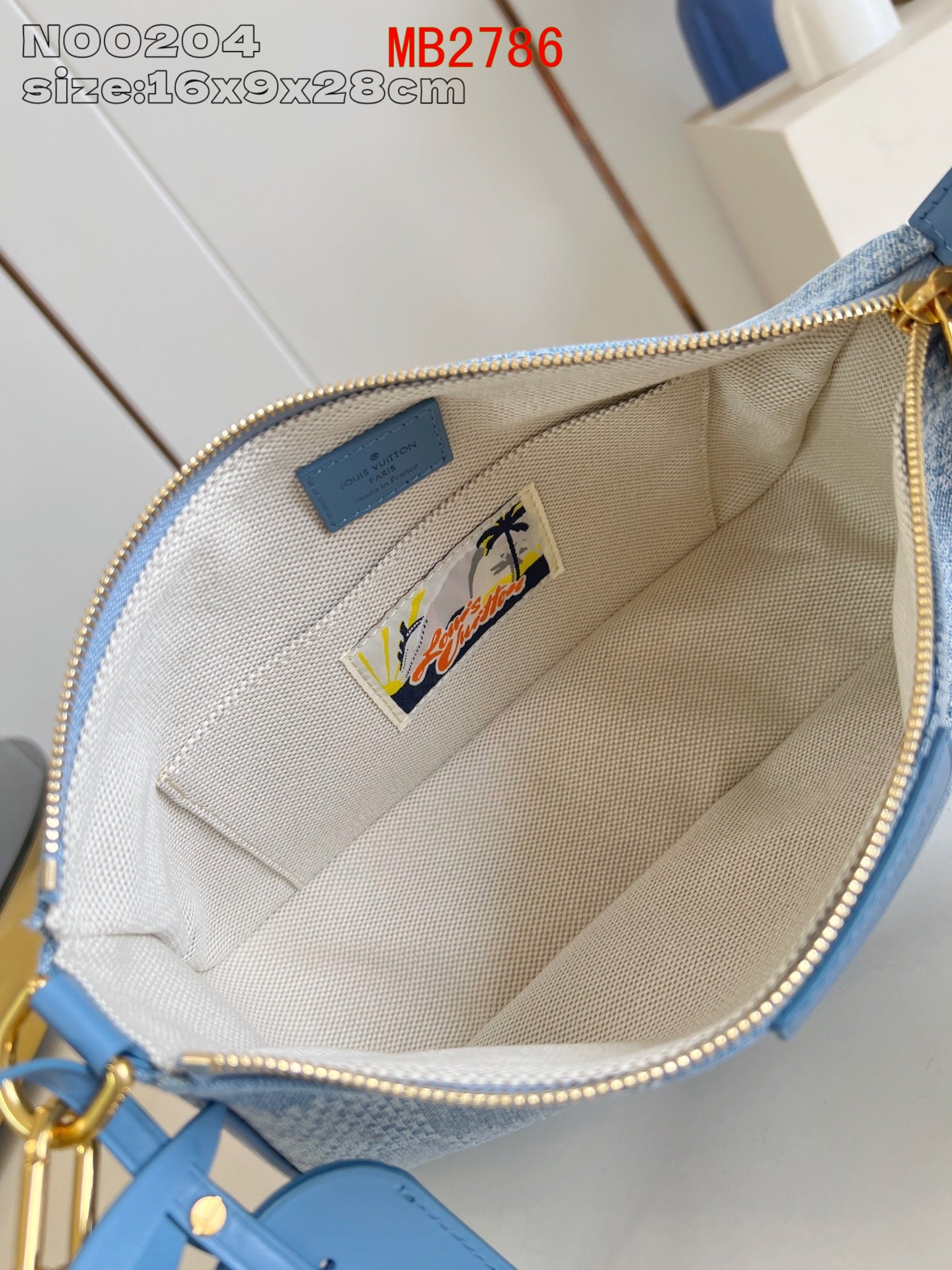 Louis Vuitton Pochette Accessories XL denim