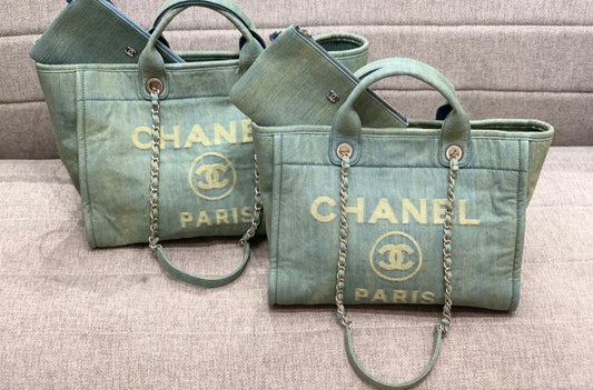 Chanel Deauville Denim Tote bag