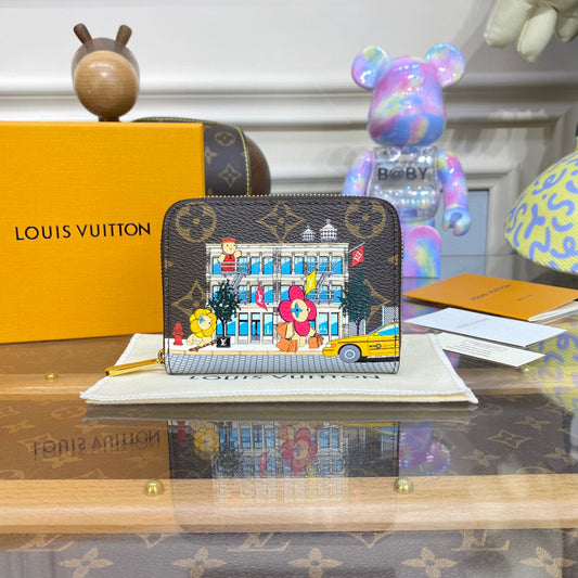 Louis Vuitton Zippy Coin Purse Vivienne Holidays collection