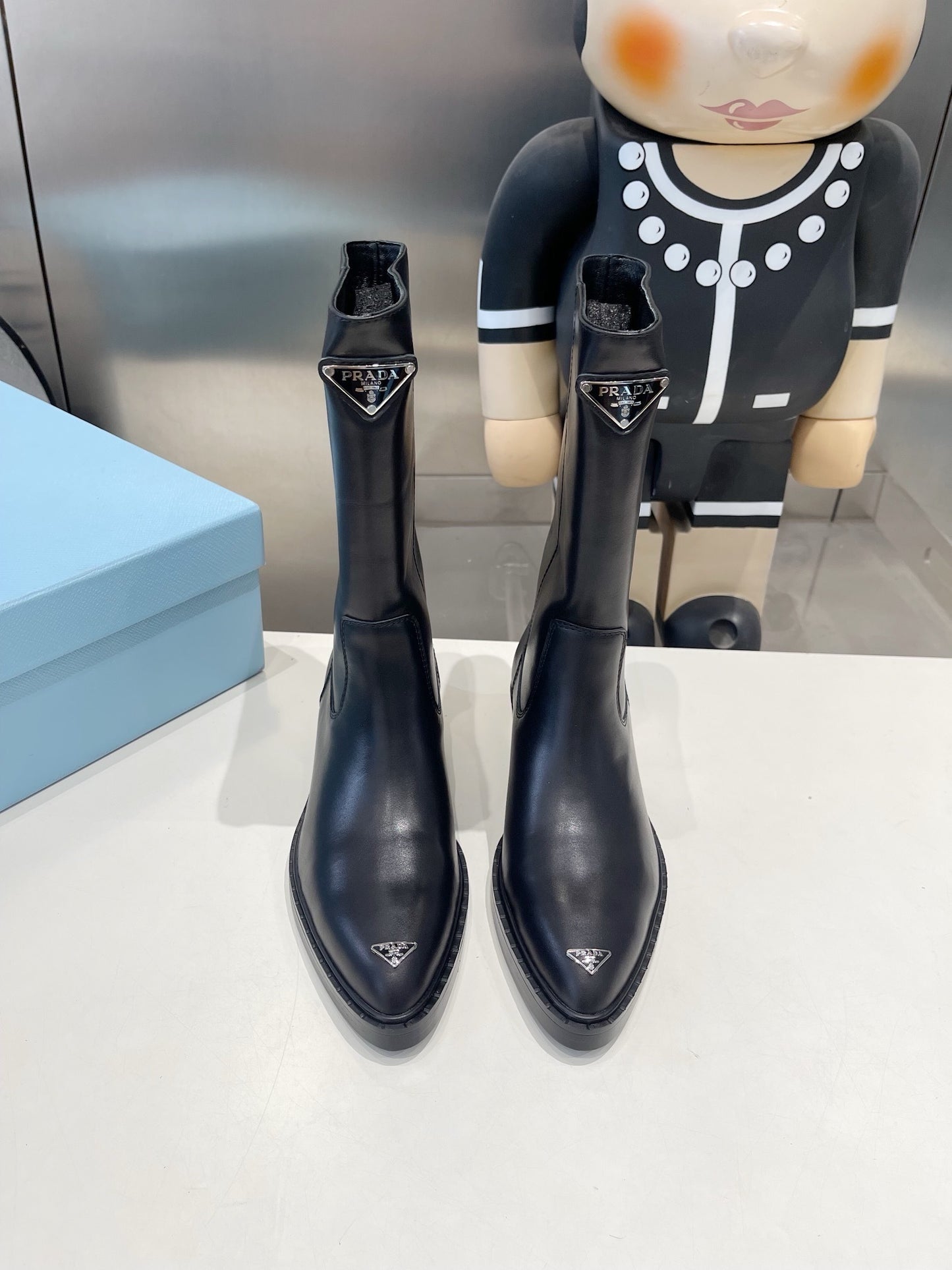 Prada Leather Boots