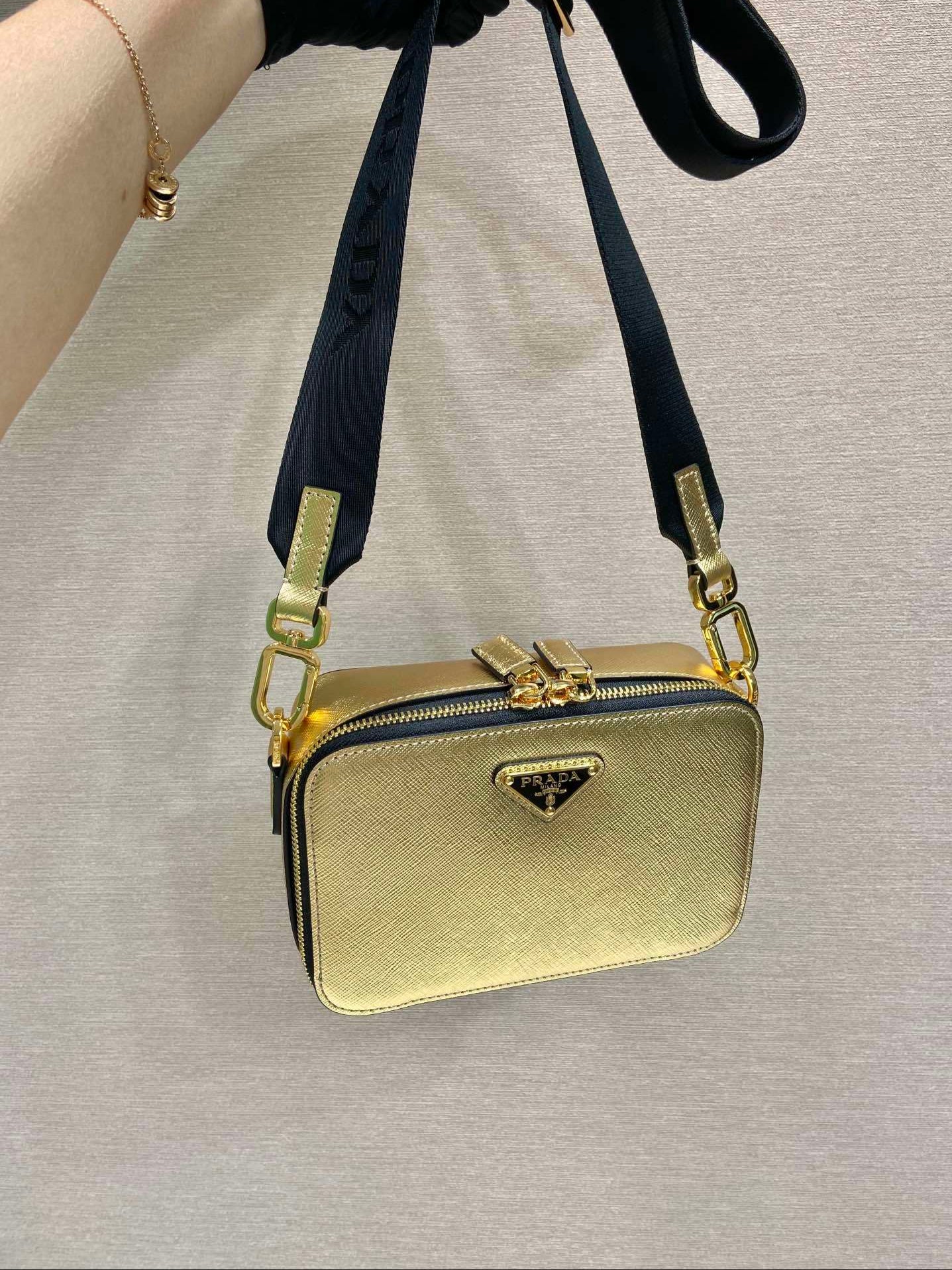 Prada Brique Gold bag