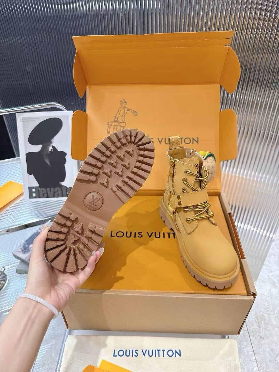 Louis Vuitton x Timberland Boots