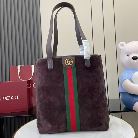Gucci Ophidia medium suede tote bag