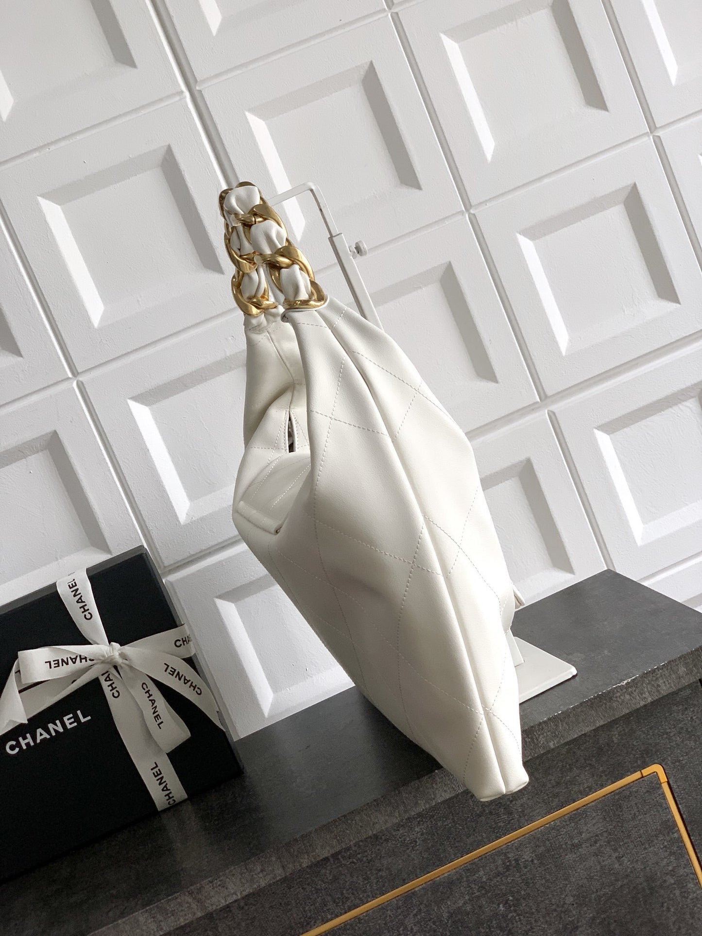 Chanel Leather Large Hobo bag