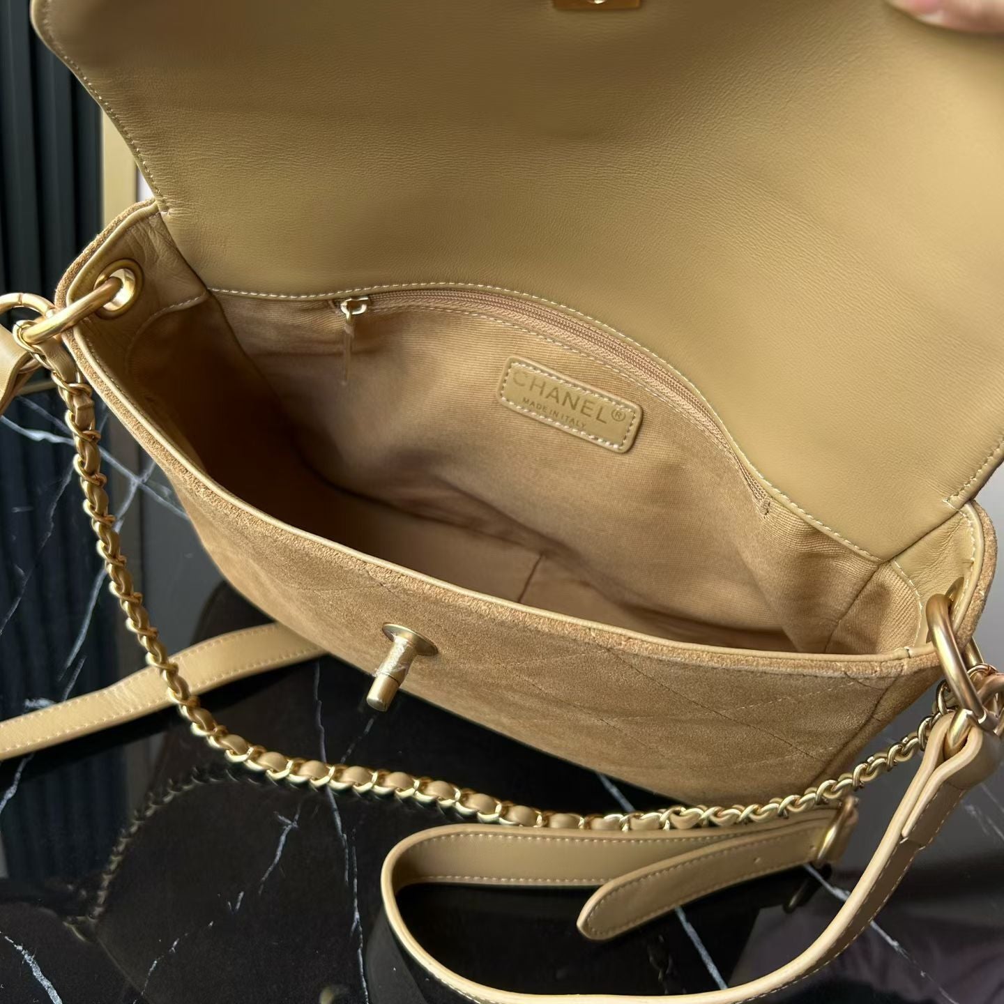 Chanel Hobo Suede bag