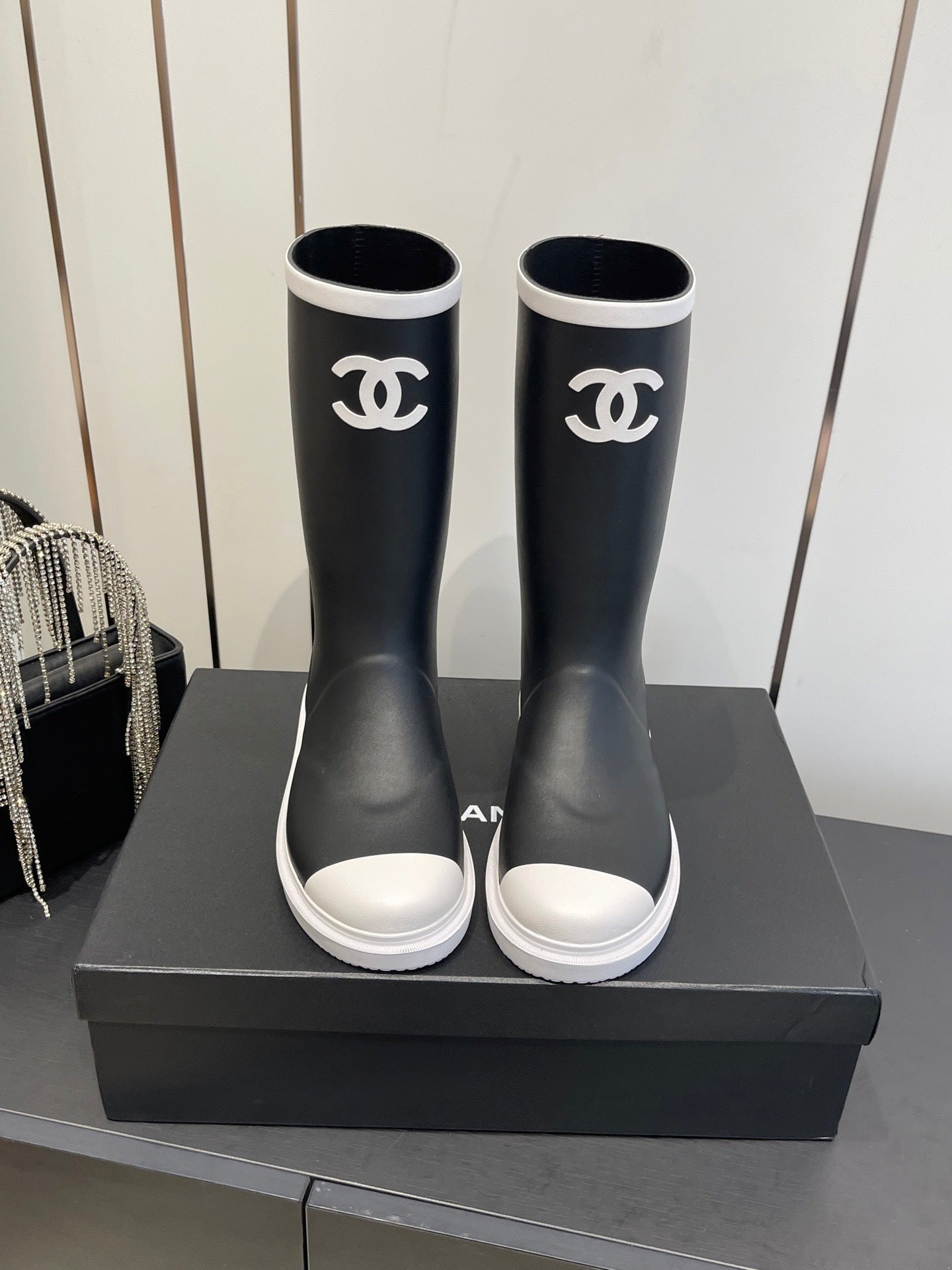 Chanel Rubber Boots