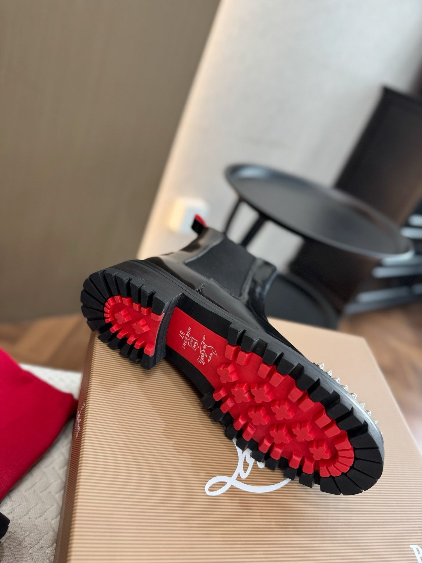 Christian Louboutin CL Leather boots