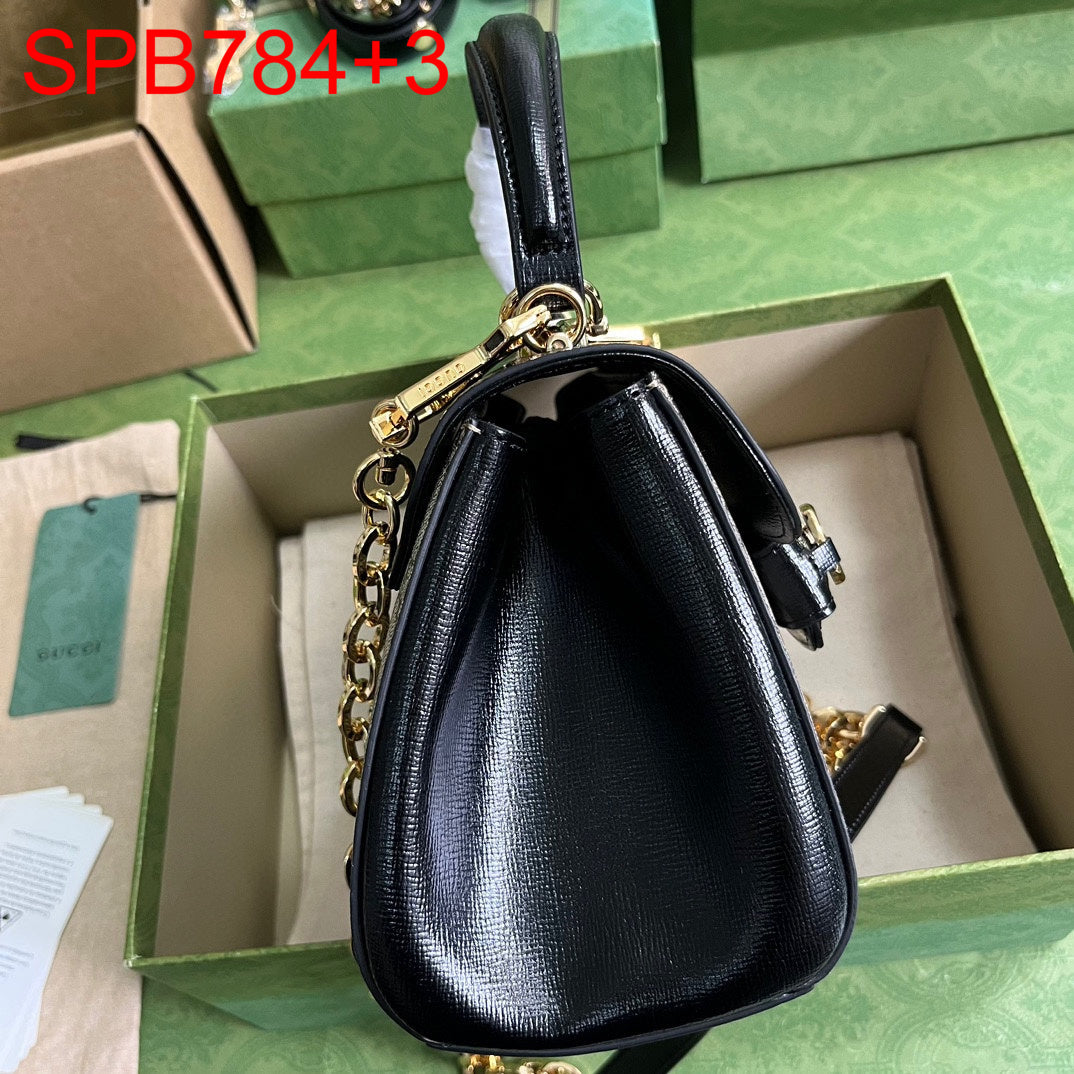 Gucci Supreme Canvas Horsebit Small bag