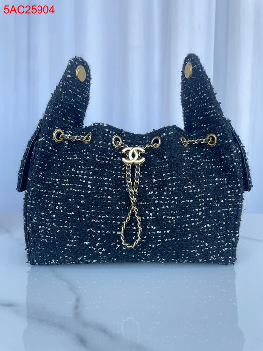 Chanel Tweed Small and Medium Chanel 25 Handbag