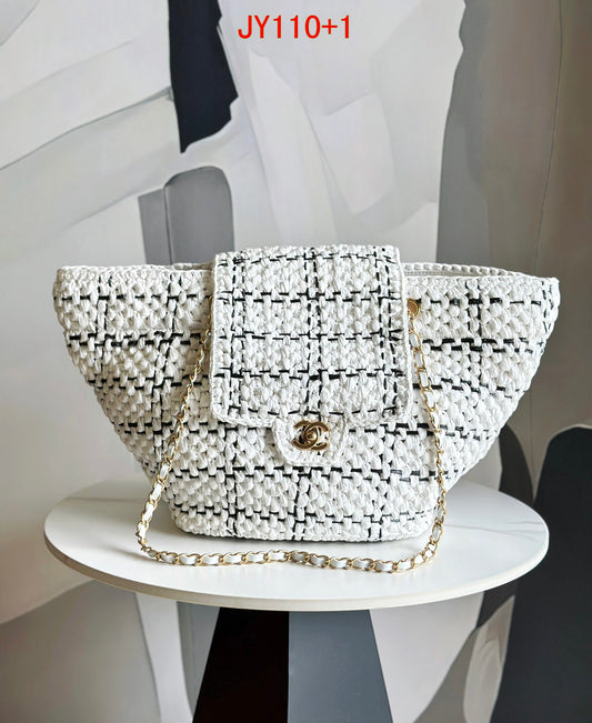 Chanel Tweed Tote Bag