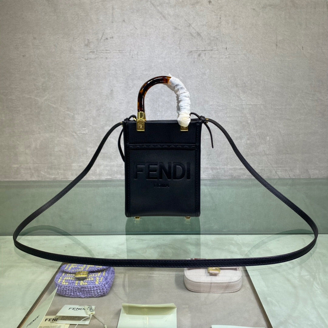 Fendi Mini Sunshine Shopper Tote Bag