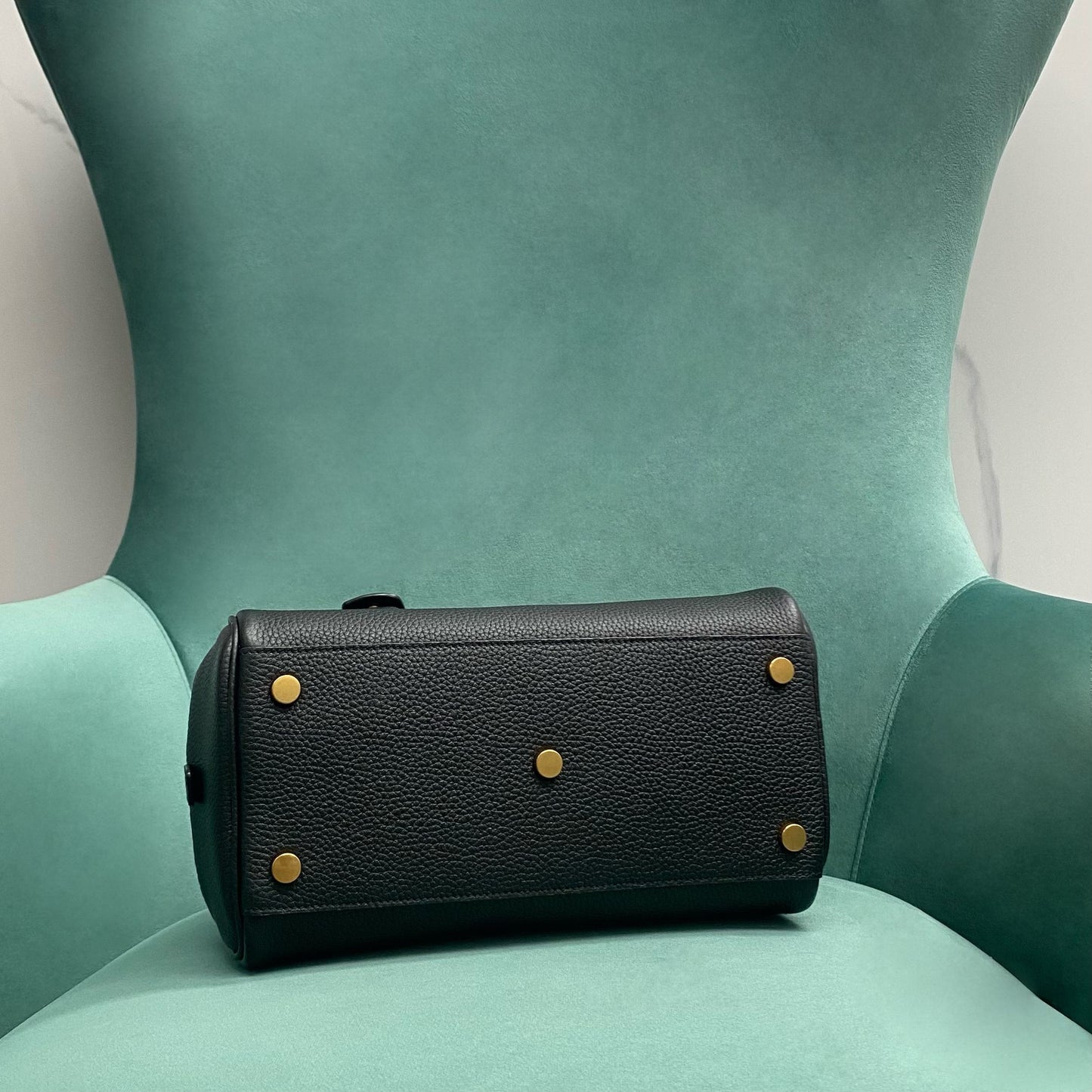 YSL Boston leather tote