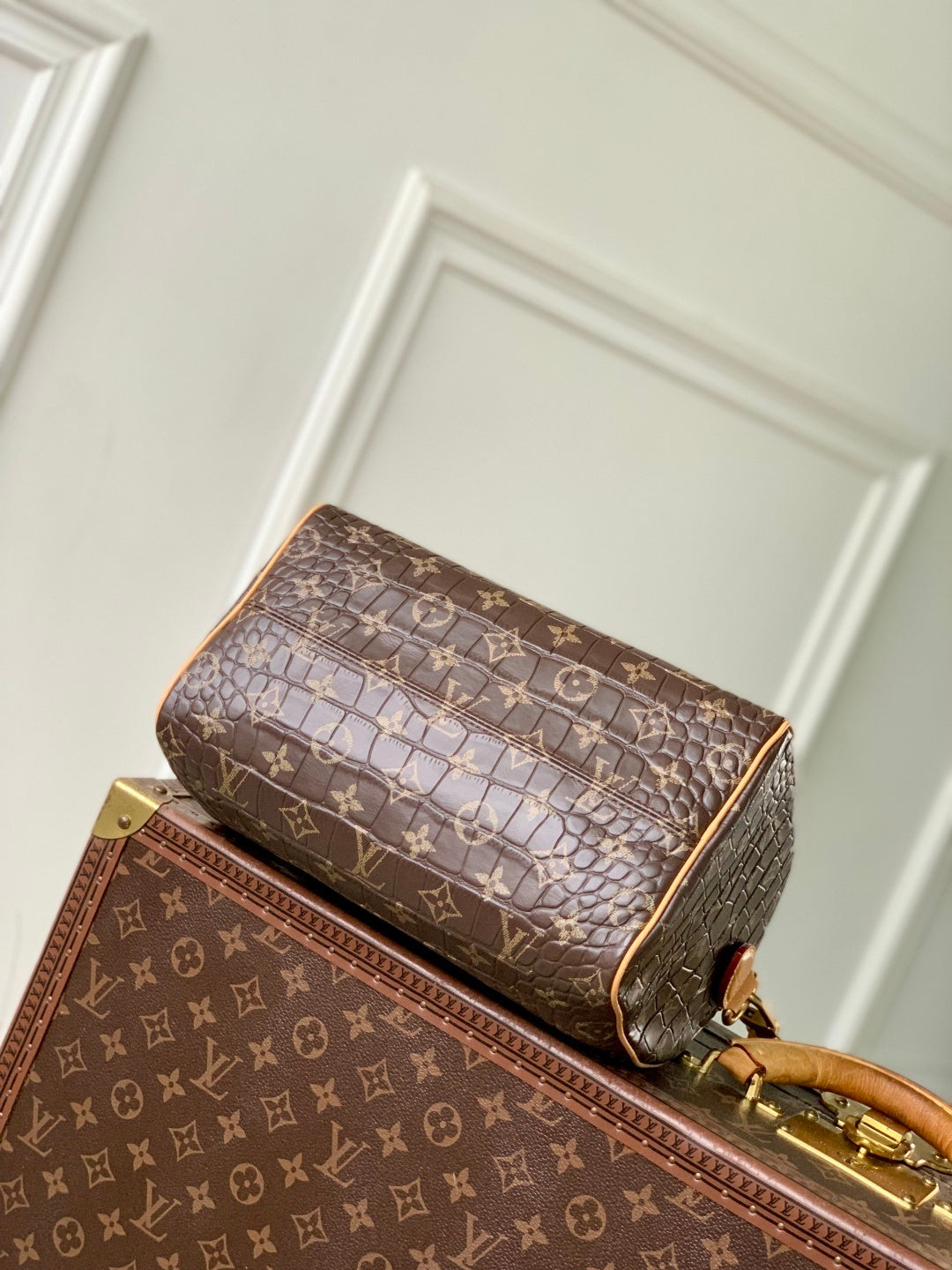 Louis Vuitton Speedy 25 Pharell Williams Crocodile leather