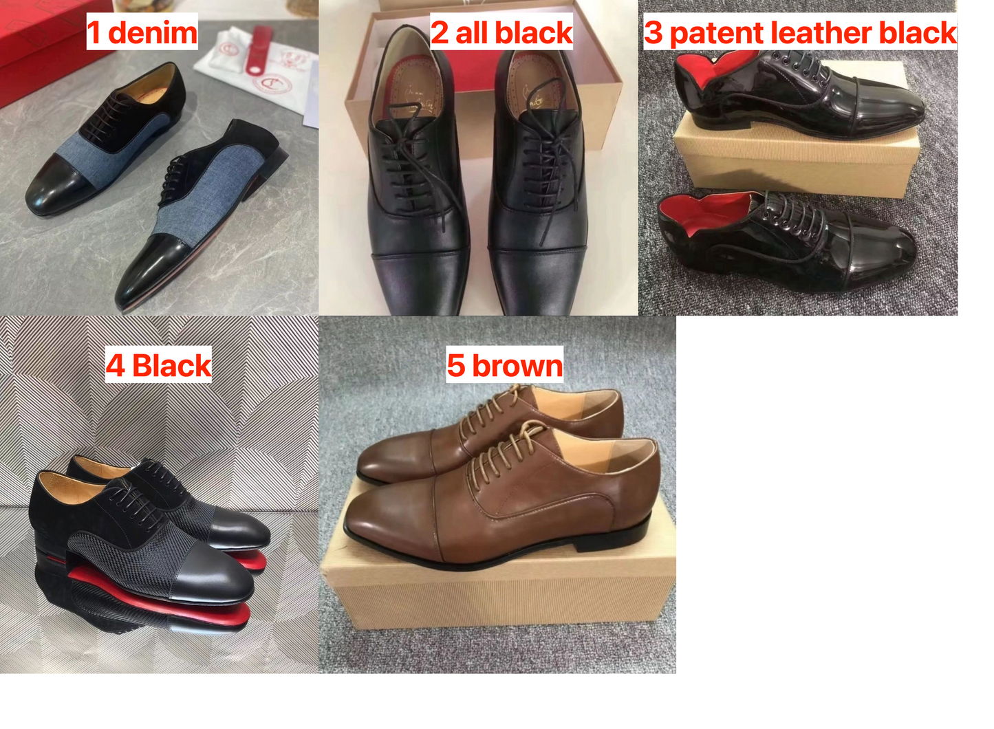 Christian Louboutin Greggo Havane Men Shoes