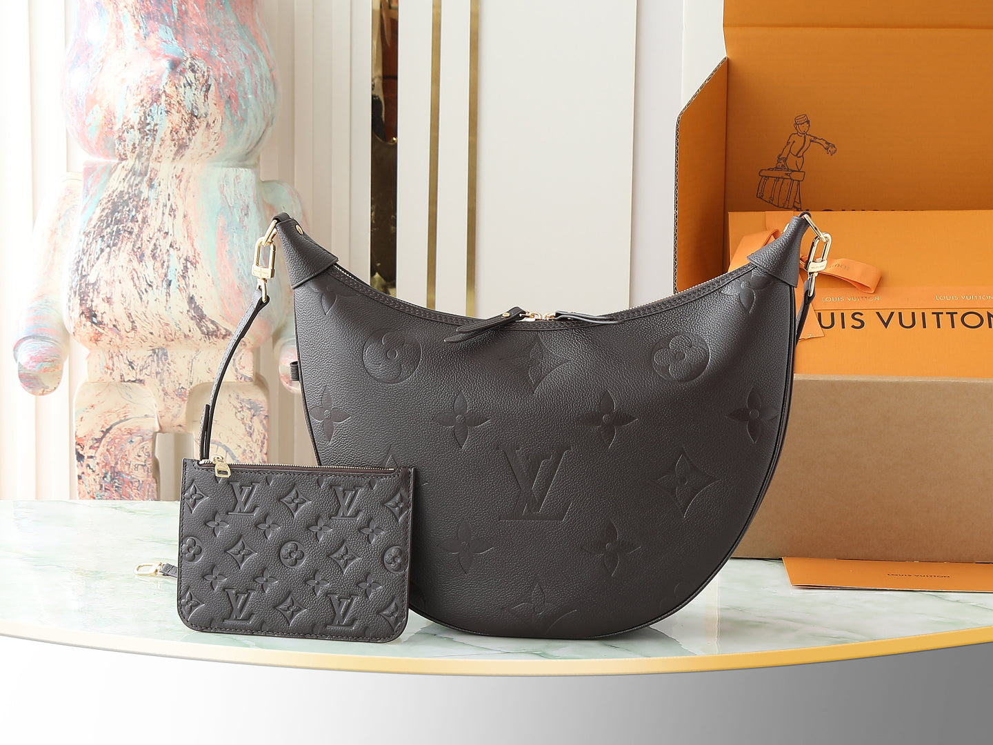Louis Vuitton Loop Hobo Chocolate Brown