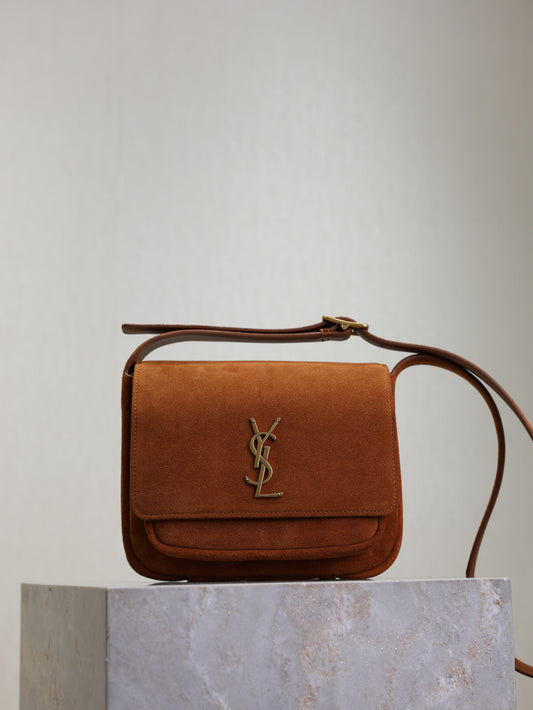 YSL Niki baby suede bag