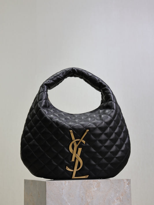 YSL Icare Hobo leather bag