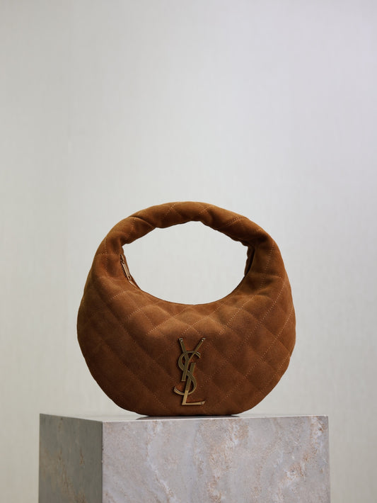 YSL Icare baby suede bag