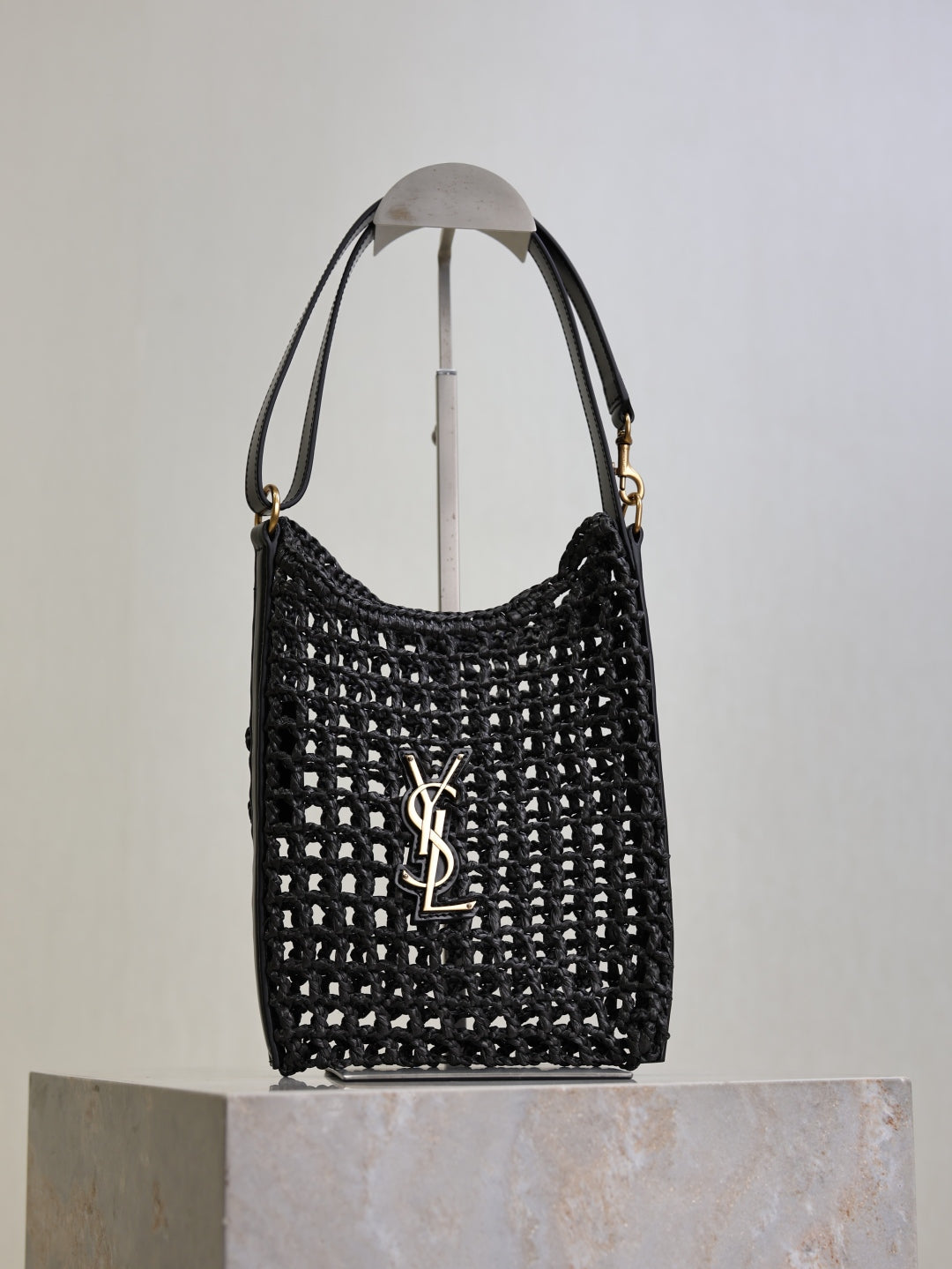 YSL Oxalis Mini straw bag