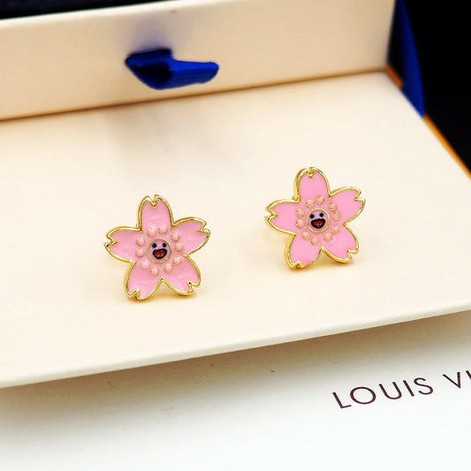 Louis Vuitton Earrings Cherry Blossom