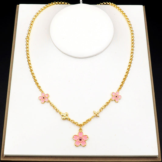 Louis Vuitton Necklace Cherry Blossom