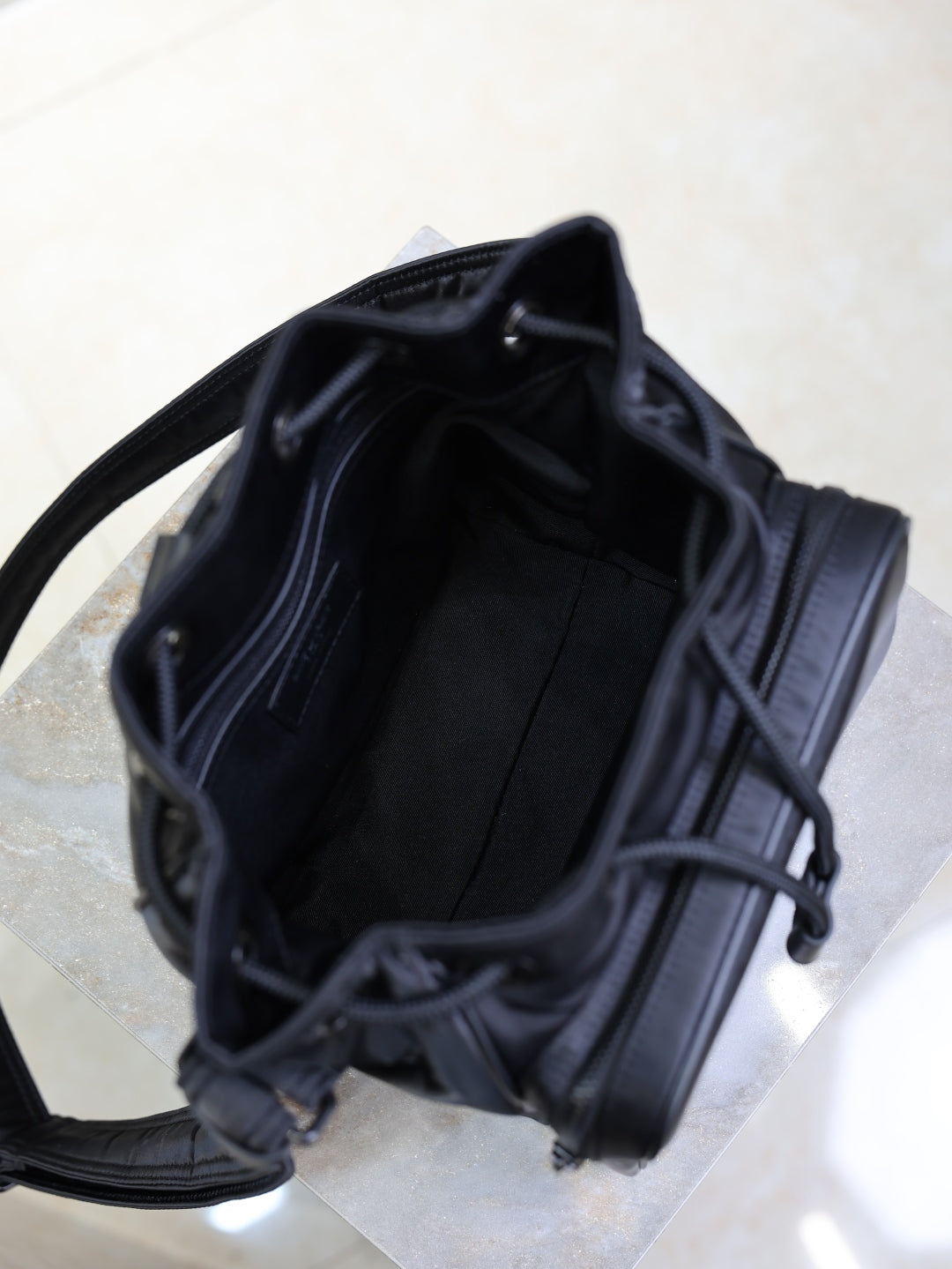 YSL Niki Bucket nylon bag