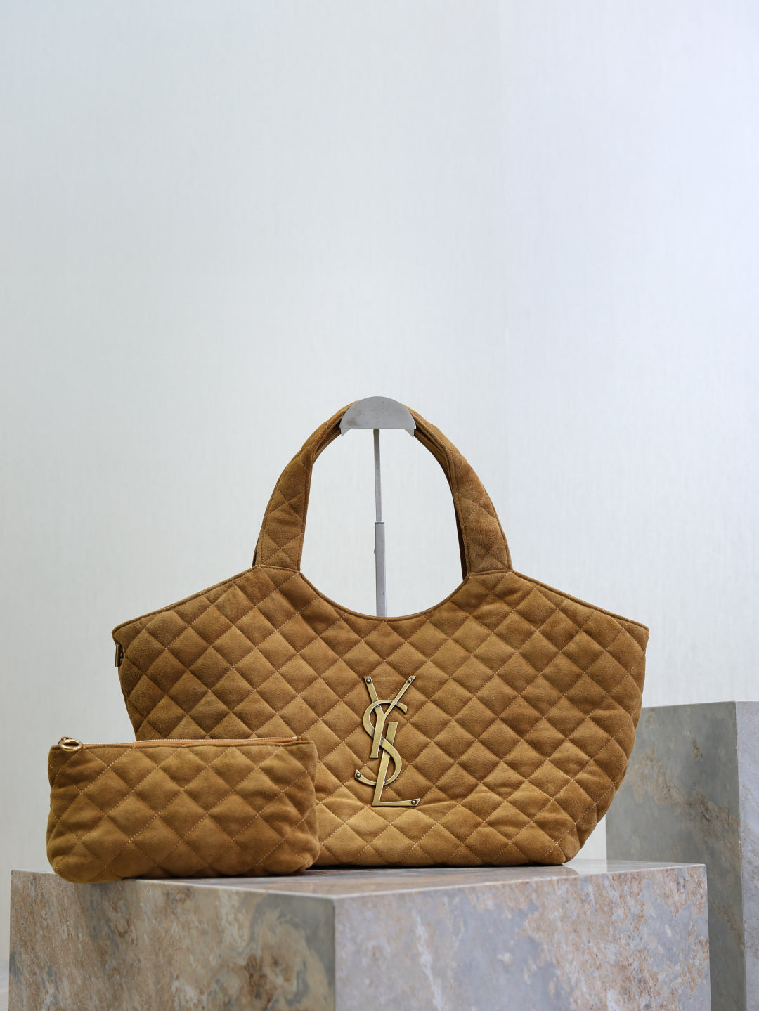 YSL Icare Suede bag