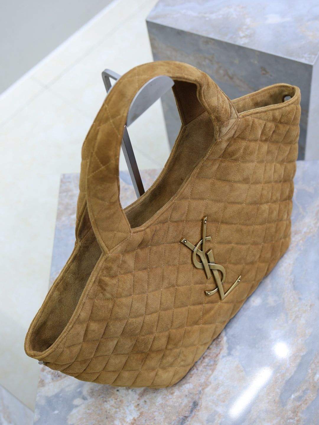 YSL Icare Suede bag