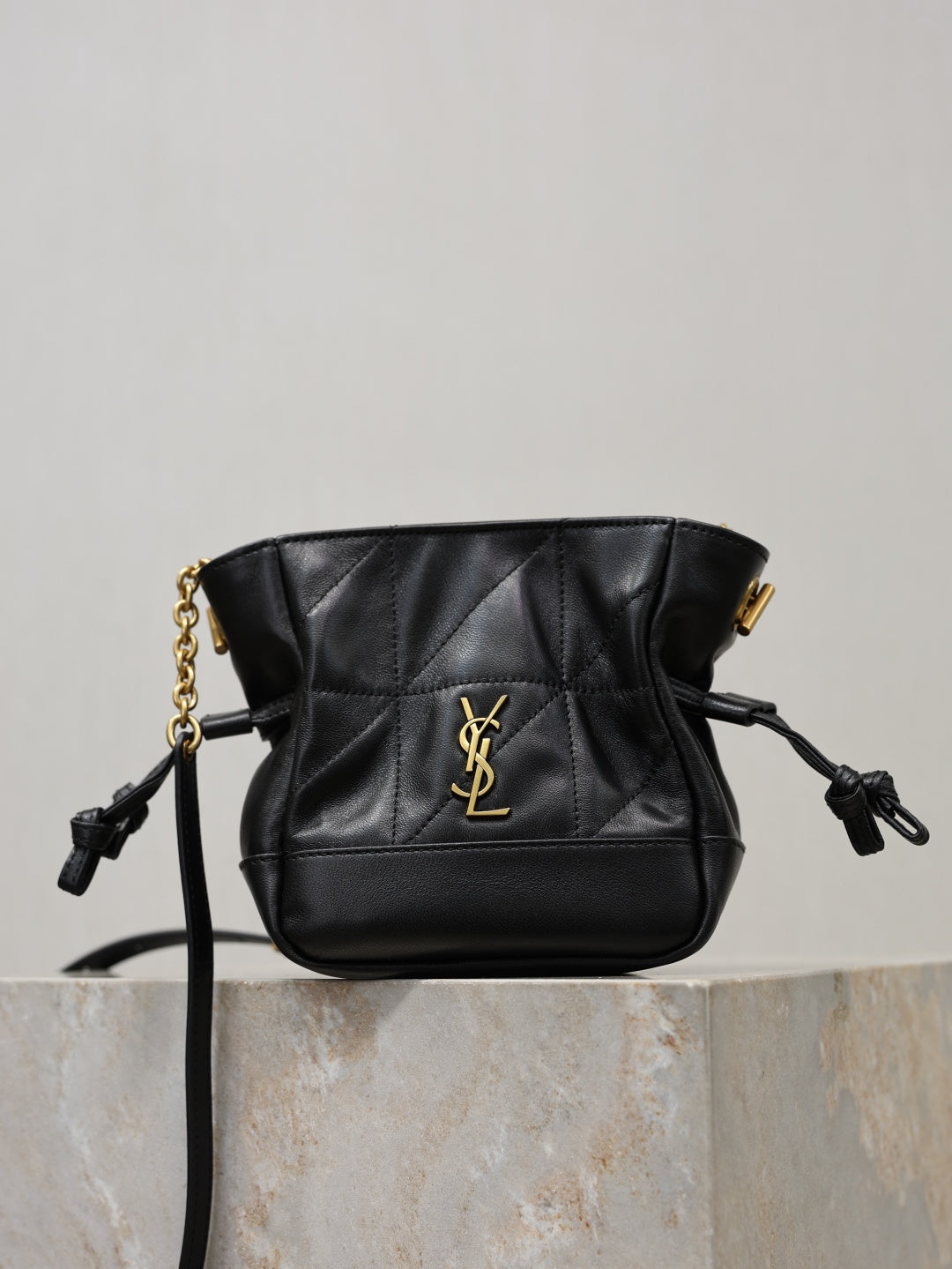 YSL Jamie Bucket leather mini bag