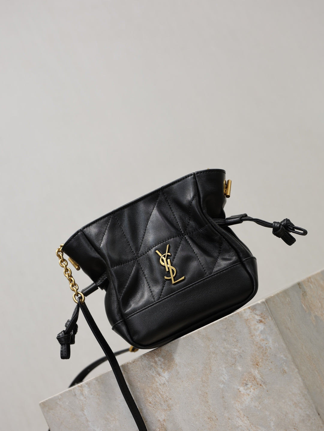 YSL Jamie Bucket leather mini bag