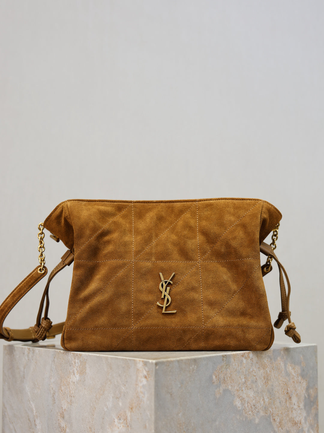 YSL Jamie Bucket small suede