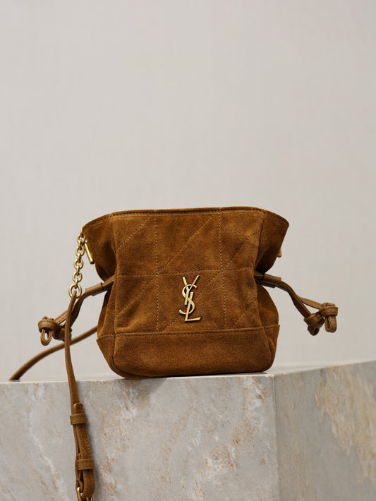 YSL Jamie Bucket suede mini bag