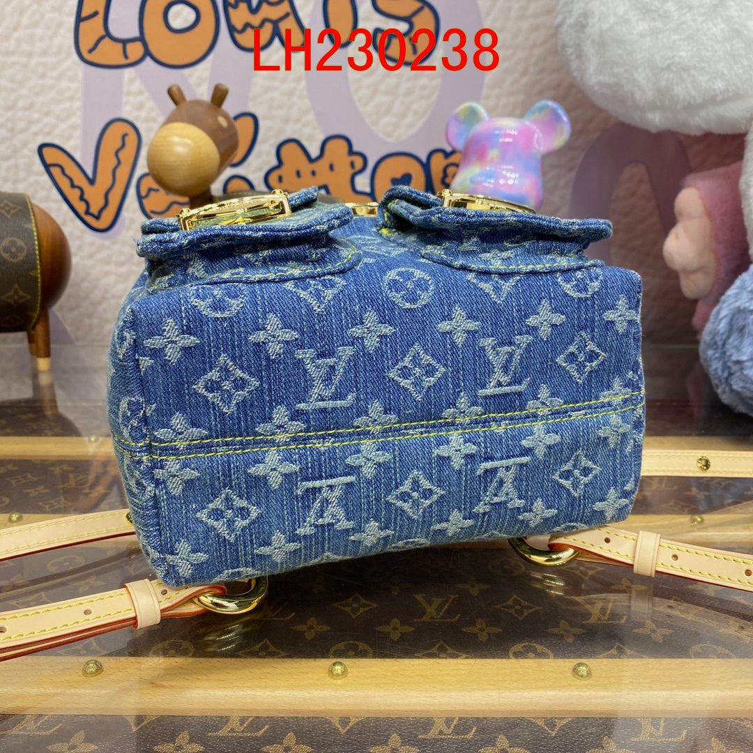 Louis Vuitton Denim Backpack