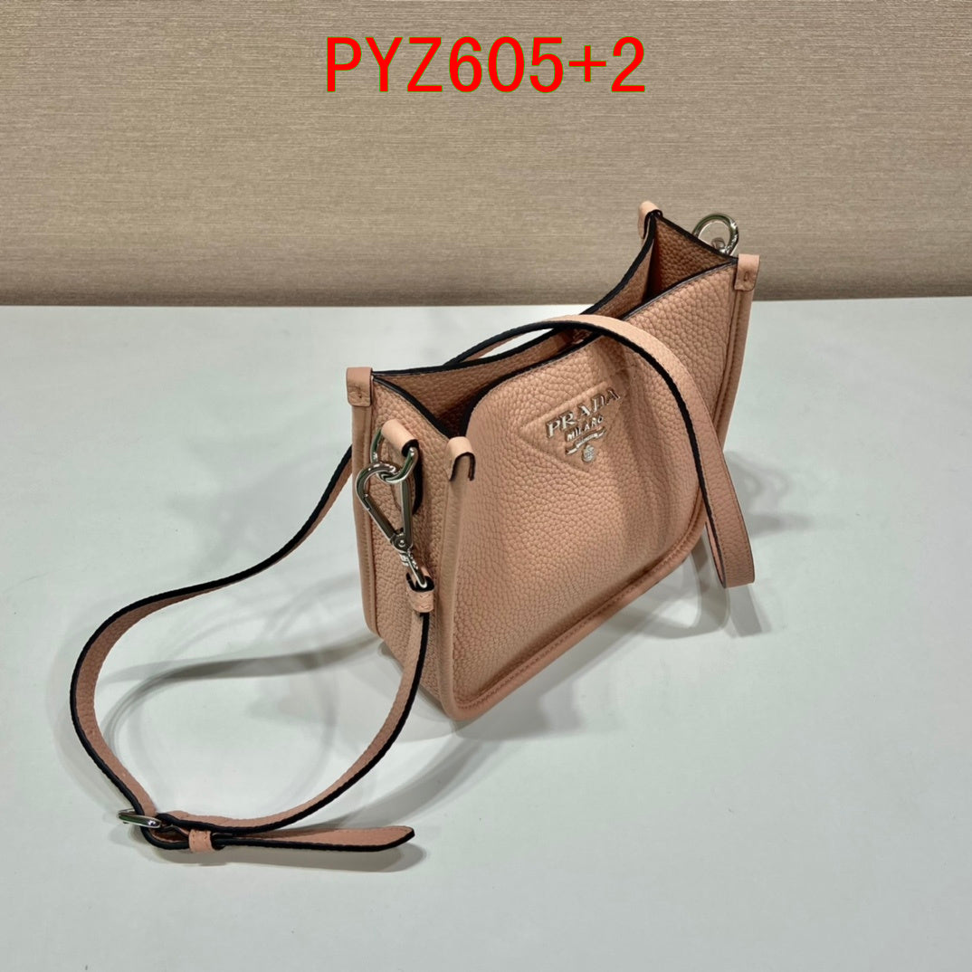 Prada Leather mini, medium shoulder bag