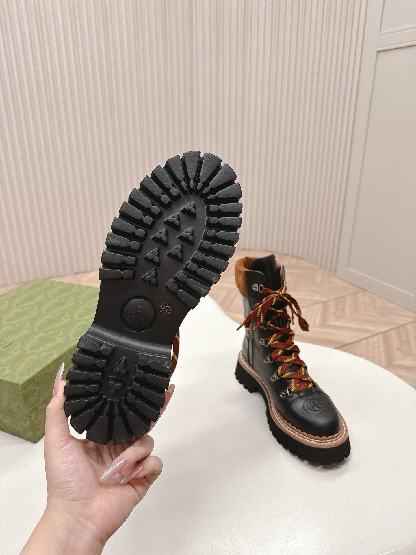 Gucci Leather Boots