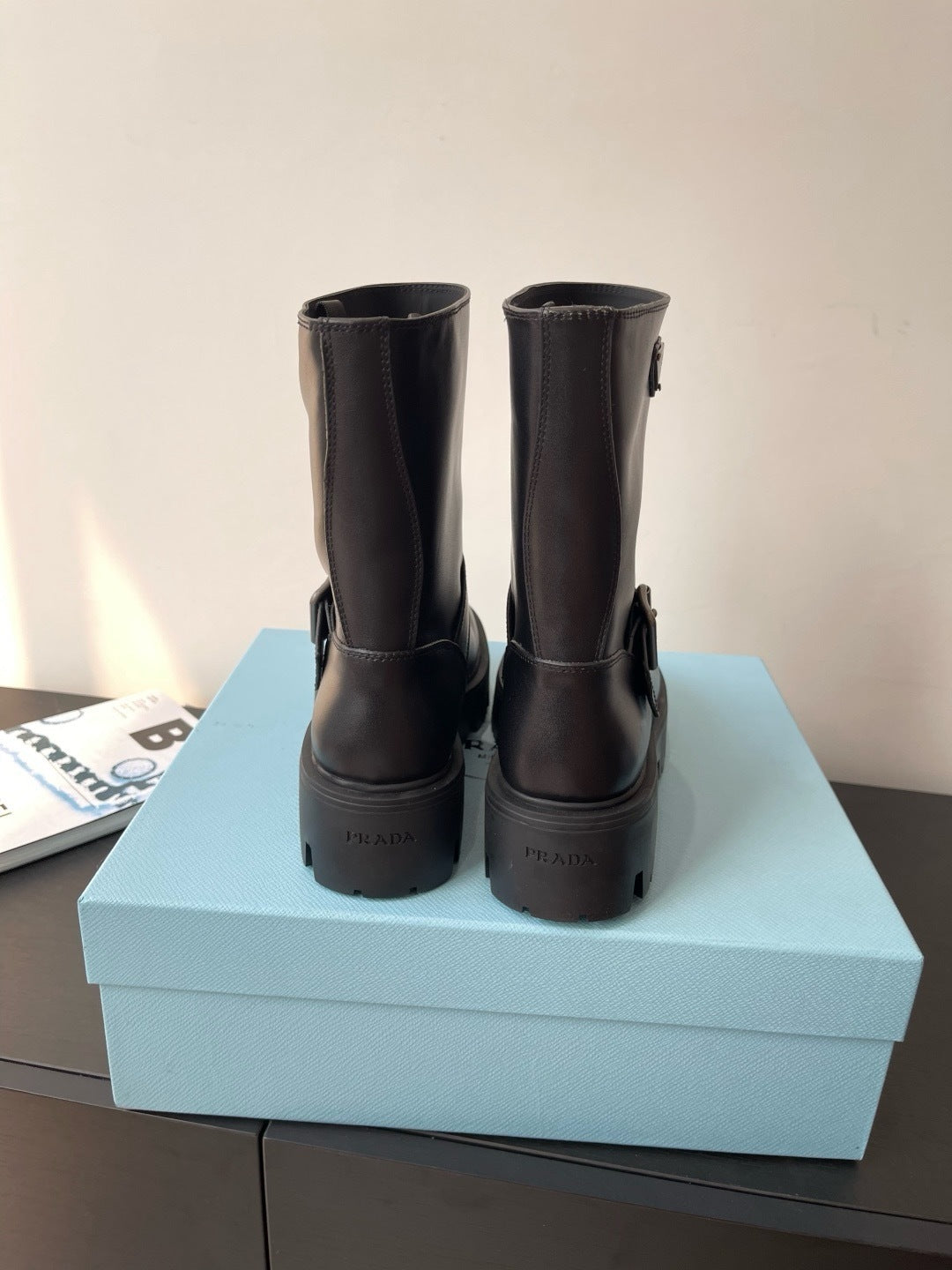 Prada Leather Boots