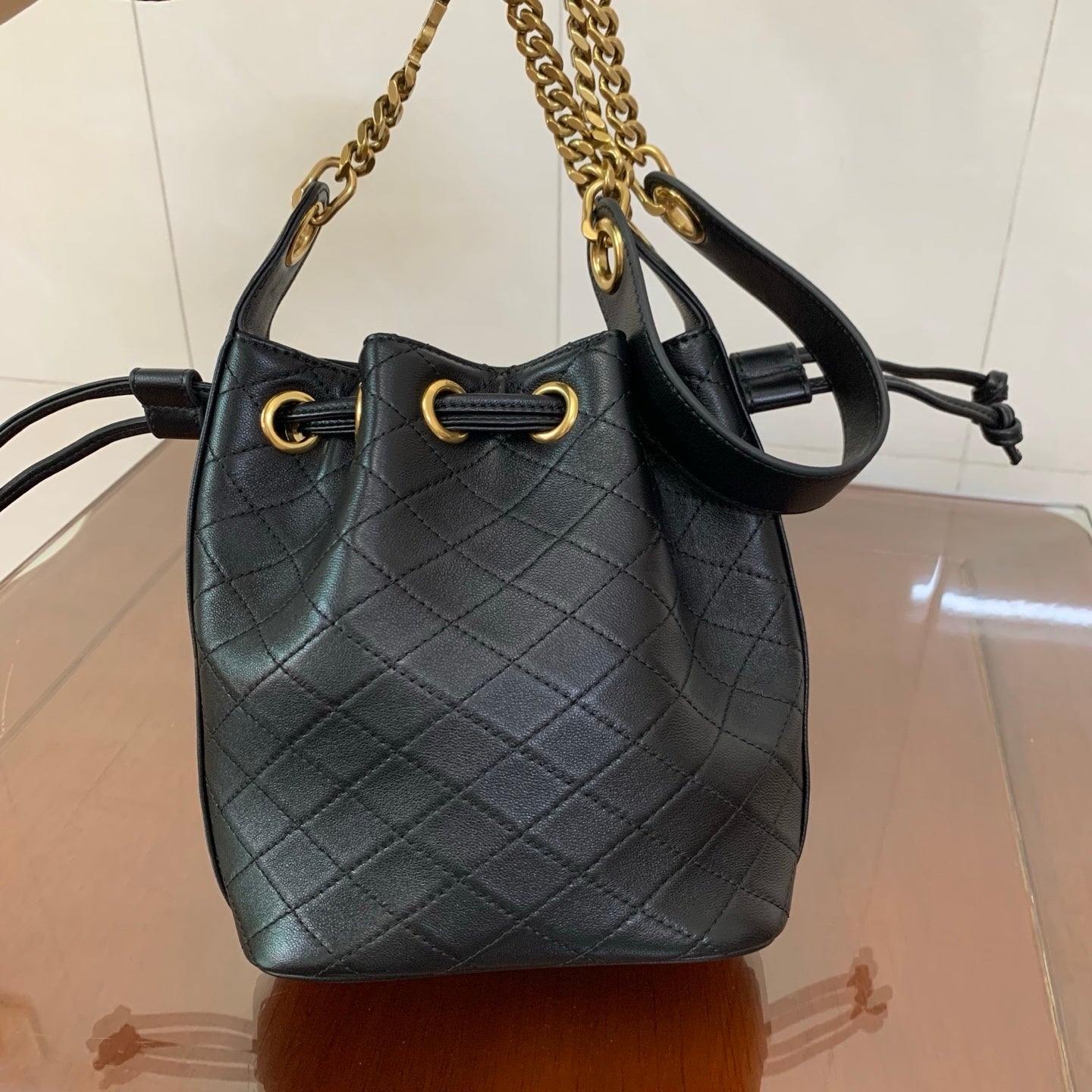 YSL Cassandre Bucket  bag