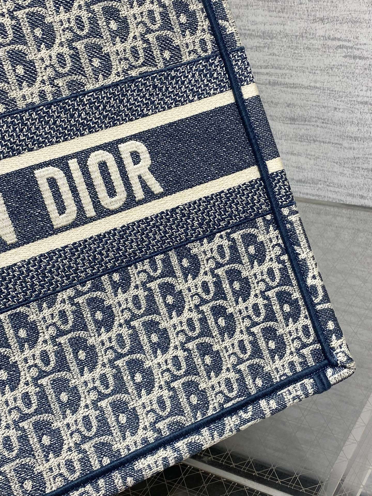 Dior Book Tote Denim Medium and Mini