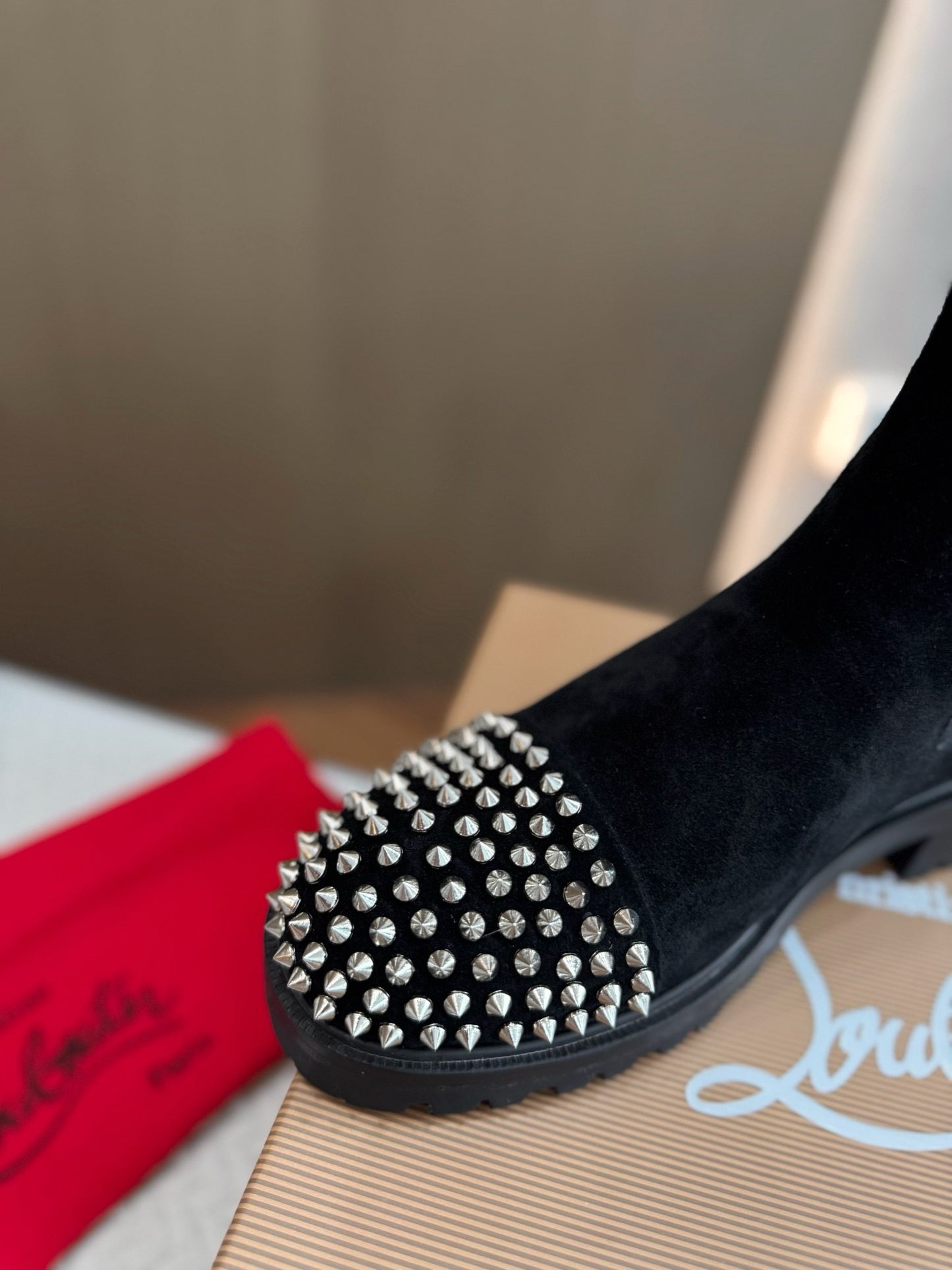 Christian Louboutin CL Suede Boots
