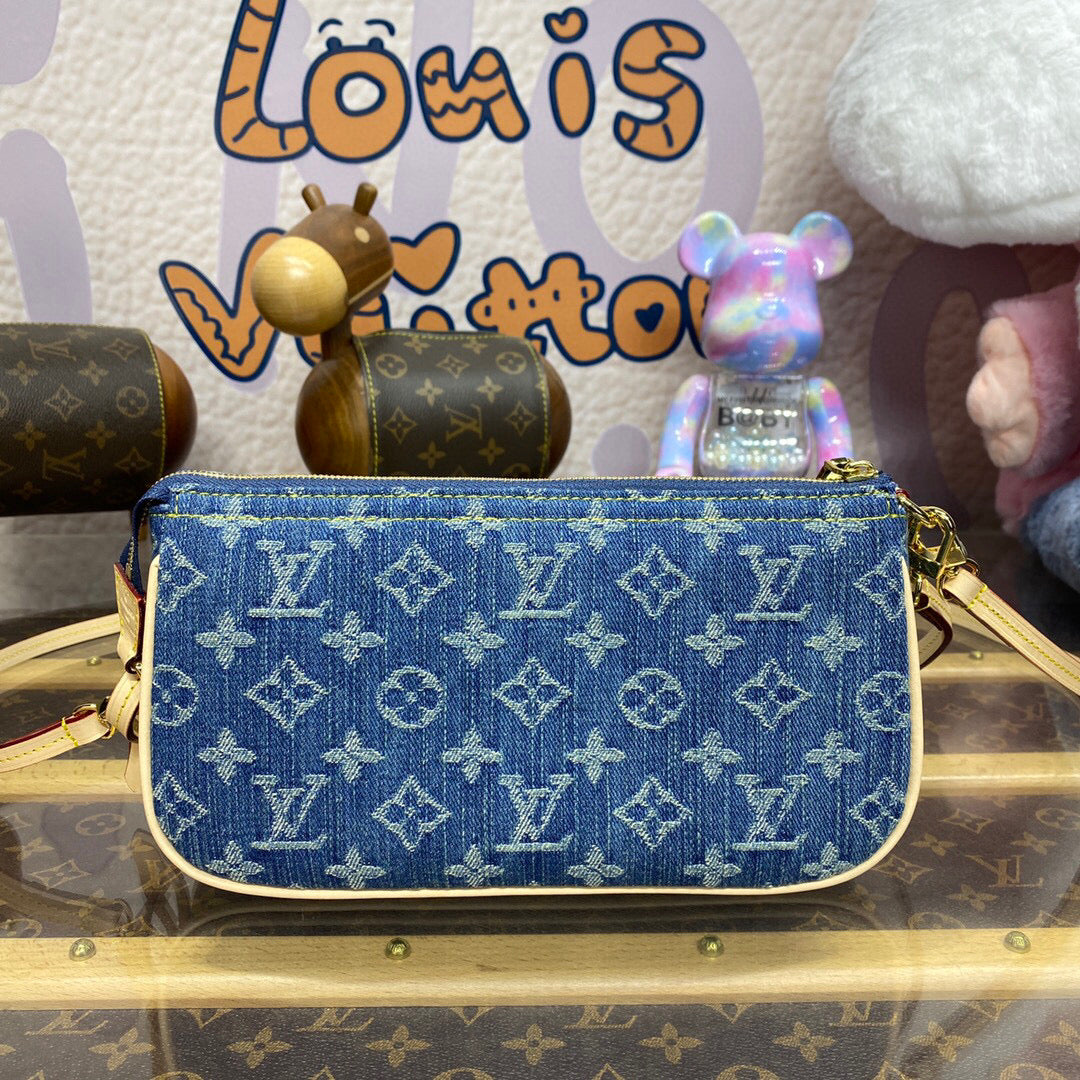 Louis Vuitton Denim Pochette Accessories