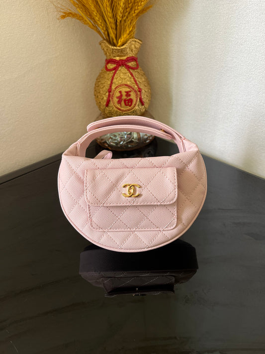 Chanel Top handle round bag