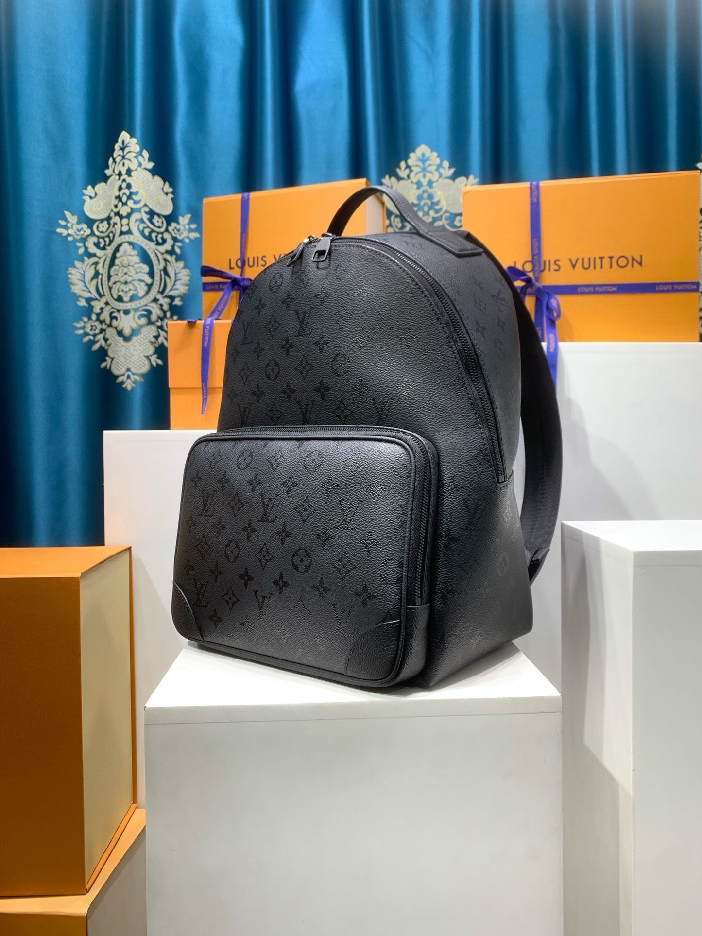 Louis Vuitton Discovery Cargo Backpack Monogram Midnight