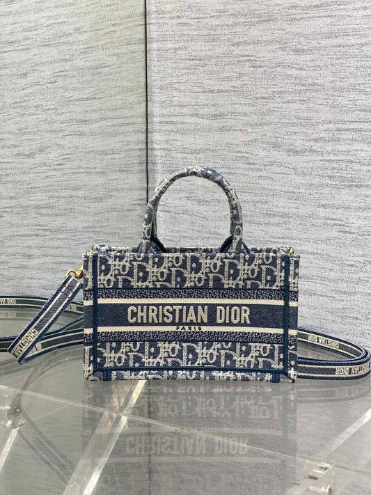 Dior Book Tote Denim Medium and Mini