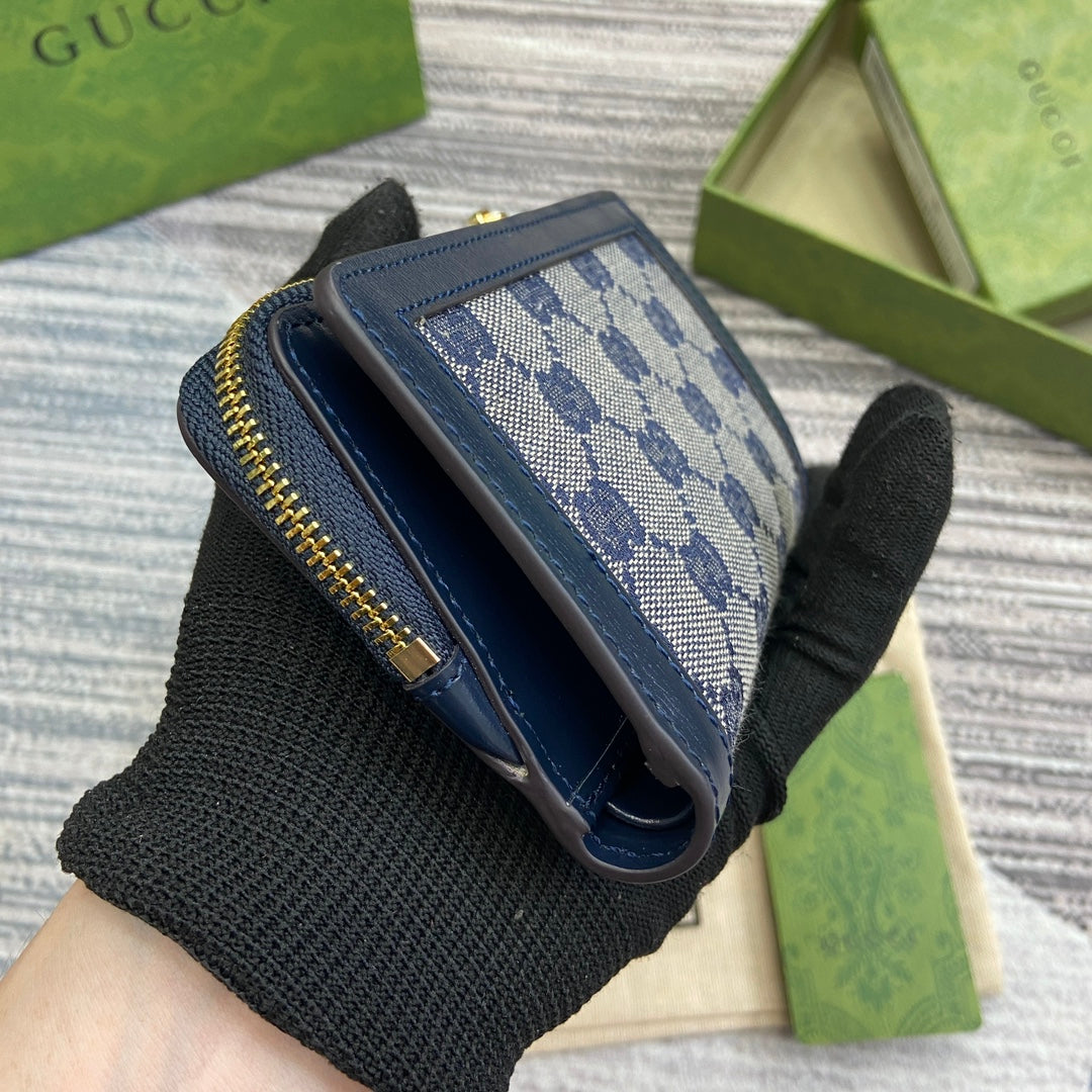 Gucci Luce Mini Zip Wallet