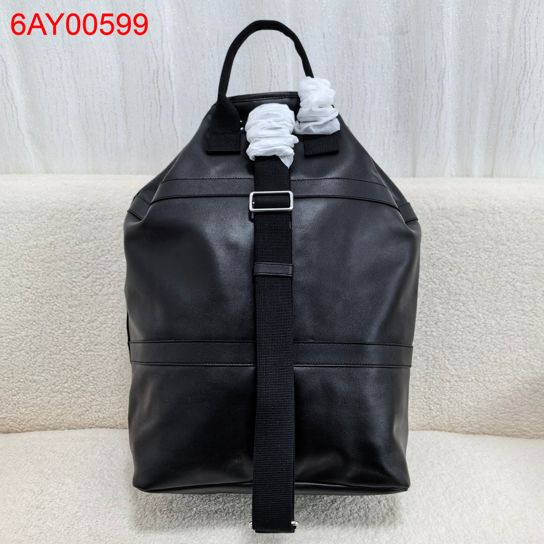 YSL Rive Gauche leather backpack